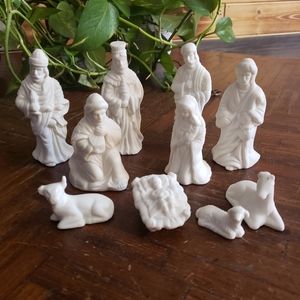 Mini Christmas Nativity Scene